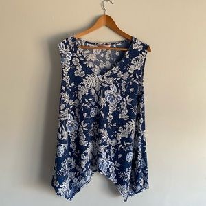 Floral tank top